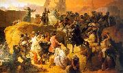 Francesco Hayez Crusaders Thirsting near Jerusalem France oil painting artist